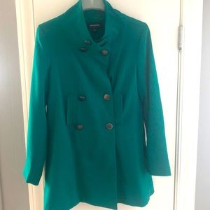 CoffeShop emerald green light jacket size M